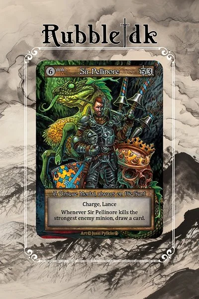 Sorcery TCG foil single cards. — Rubble